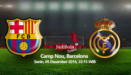 Prediksi Bola Barcelona vs Real Madrid 3 Desember 2016