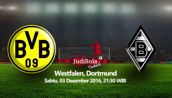 Prediksi Bola Borussia Dortmund vs Borussia Monchengladbach 3 Desember 2016